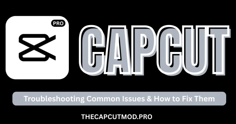 Trouble shooting common issues in CapCut