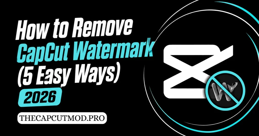 How to Remove CapCut Watermarks