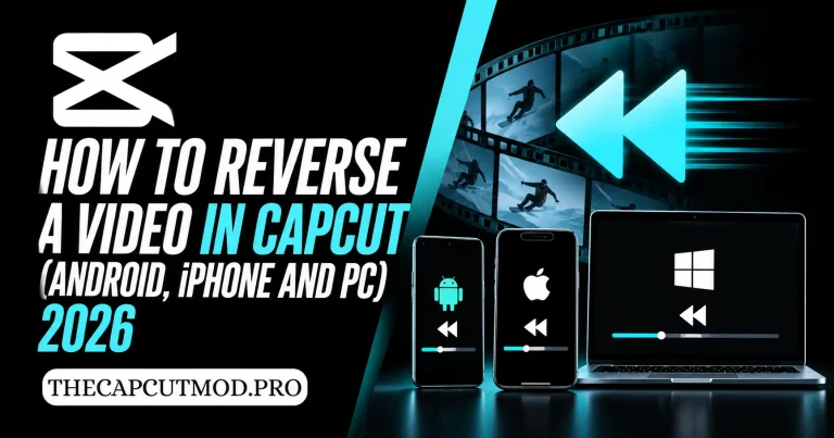 How to Reverse a video in capcut