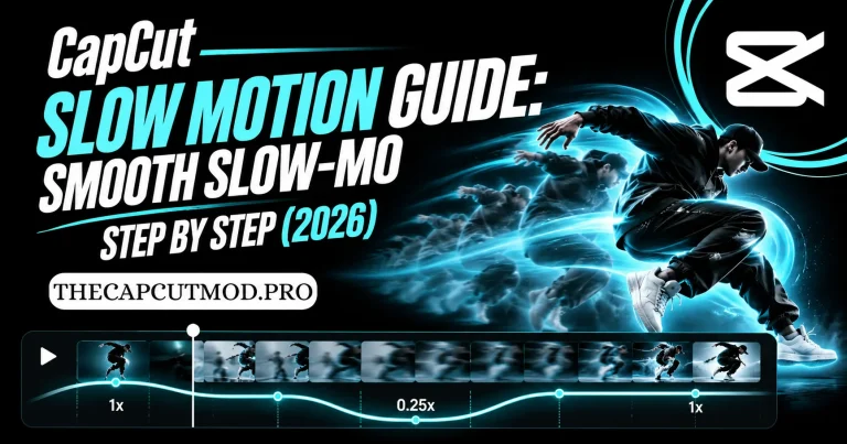 Use Capcut Slowmotion